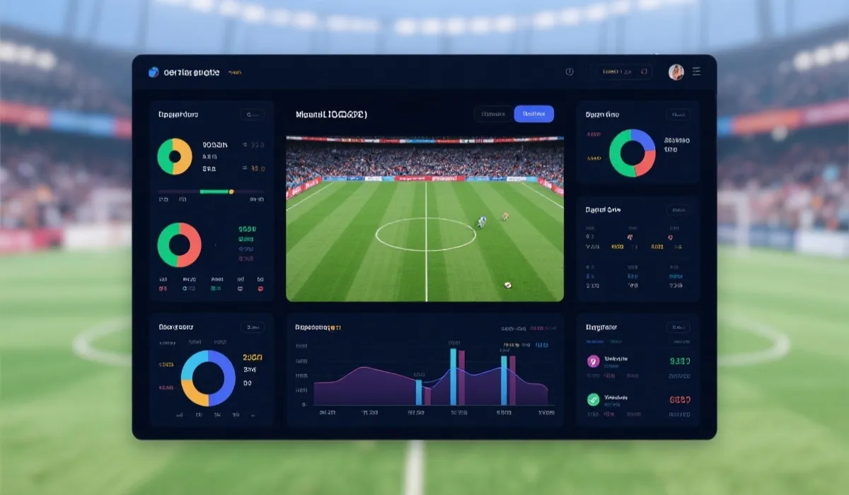 体育数据可视化与监测面板